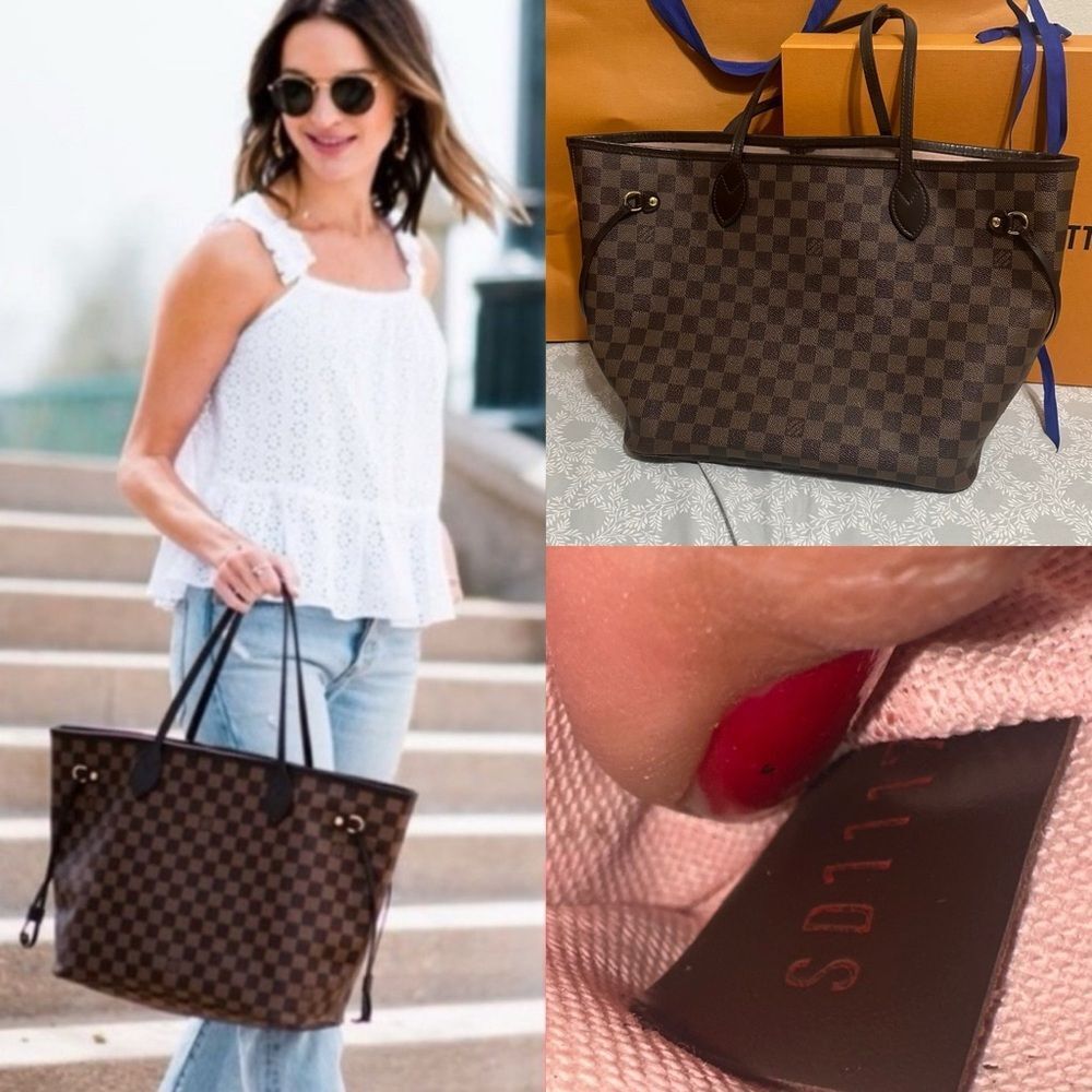 Louis Vuitton Neverfull MM Damier Ebene